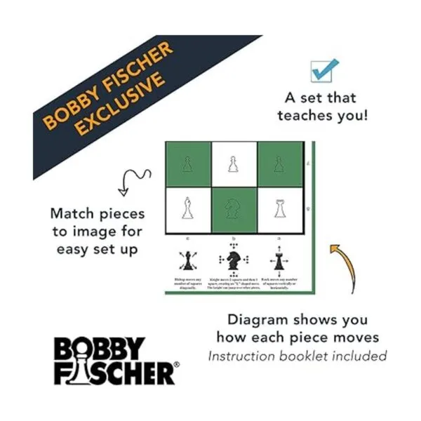 Bobby Fischer Aprende a jugar ajedrez de WE Games_4