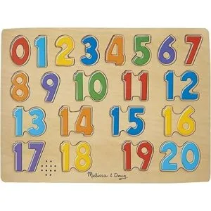 Melissa Doug rompecabezas de números y sonidos._4