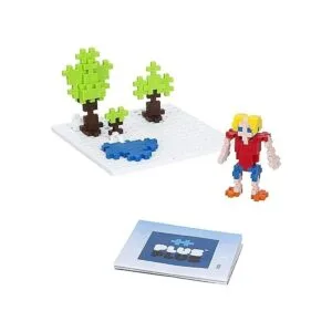 PLUS PLUS Estuche de viaje con 100 piezas 1 placa base_4