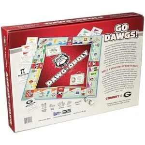 Late for the Sky University of Georgia Dawgopoly rojo negro_3