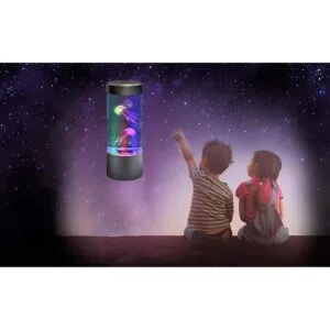 Lightahead Mini lámpara LED de medusas de escritorio con_5