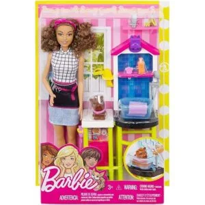 Barbie Muñeca de peluquero para mascotas_7