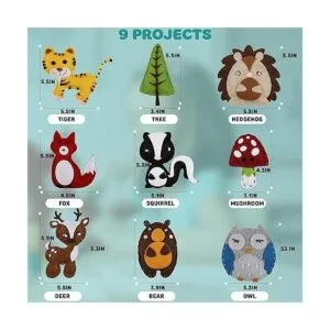 Kit de costura para niños de 8 a 12 años aumenta la_4