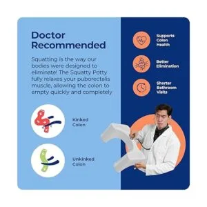 Squatty Potty The Original Altura del taburete de inodoro_4