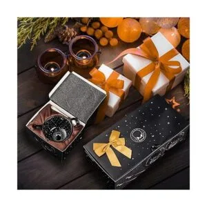 Taza de café grande con calavera de medianoche paquete de_4