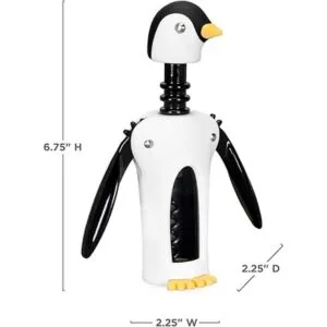 True Zoo Penguin Gifts Sacacorchos de pingino alado_3