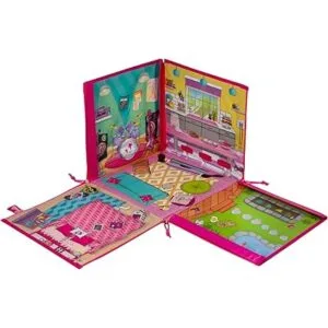 Caja ZipBin con cierres para guardar hasta 40 Barbies; se_3