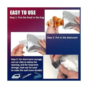 Paquete de 100 bolsas de Mylar de 0.402 in para_5