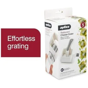 Zyliss Rallador de queso giratorio clásico Blanco_2