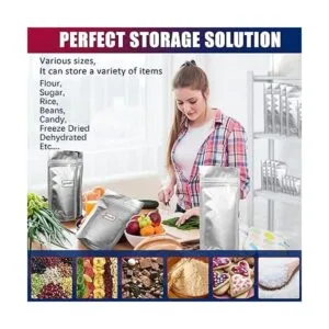 Paquete de 100 bolsas de Mylar de 0.402 in para_7