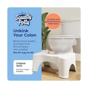 Squatty Potty The Original Altura del taburete de inodoro_2