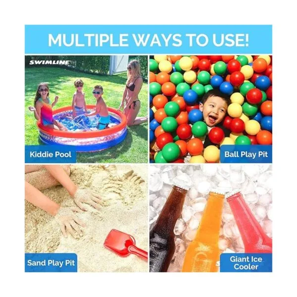 SWIMLINE Americana Piscina infantil de 3 anillos de 60 x_3