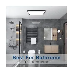 Lámpara de techo LED cuadrada de 12 pulgadas de 24 W luz_5