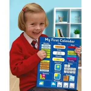 Mi primer calendario educativo magnético pizarrón rígido_2