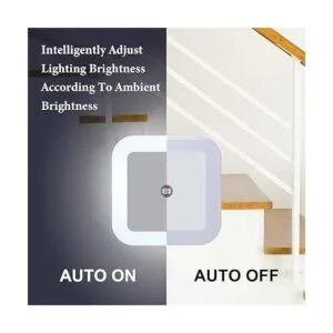 Paquete de 24 luces LED nocturnas enchufables a la pared_5