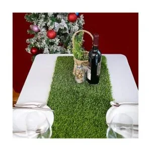 Camino de mesa de césped artificial de 14 x 144 pulgadas_7
