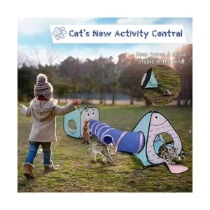 Rypet Paquete de túneles y cubos de juguete para gatos_5