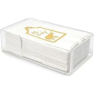 Servilletas de invitados Bandeja de papel de baño toallas_4