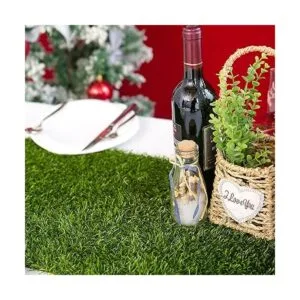 Camino de mesa de césped artificial de 14 x 144 pulgadas_5