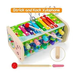 Juguetes 7 en 1 para martillar golpear juguetes de madera_4