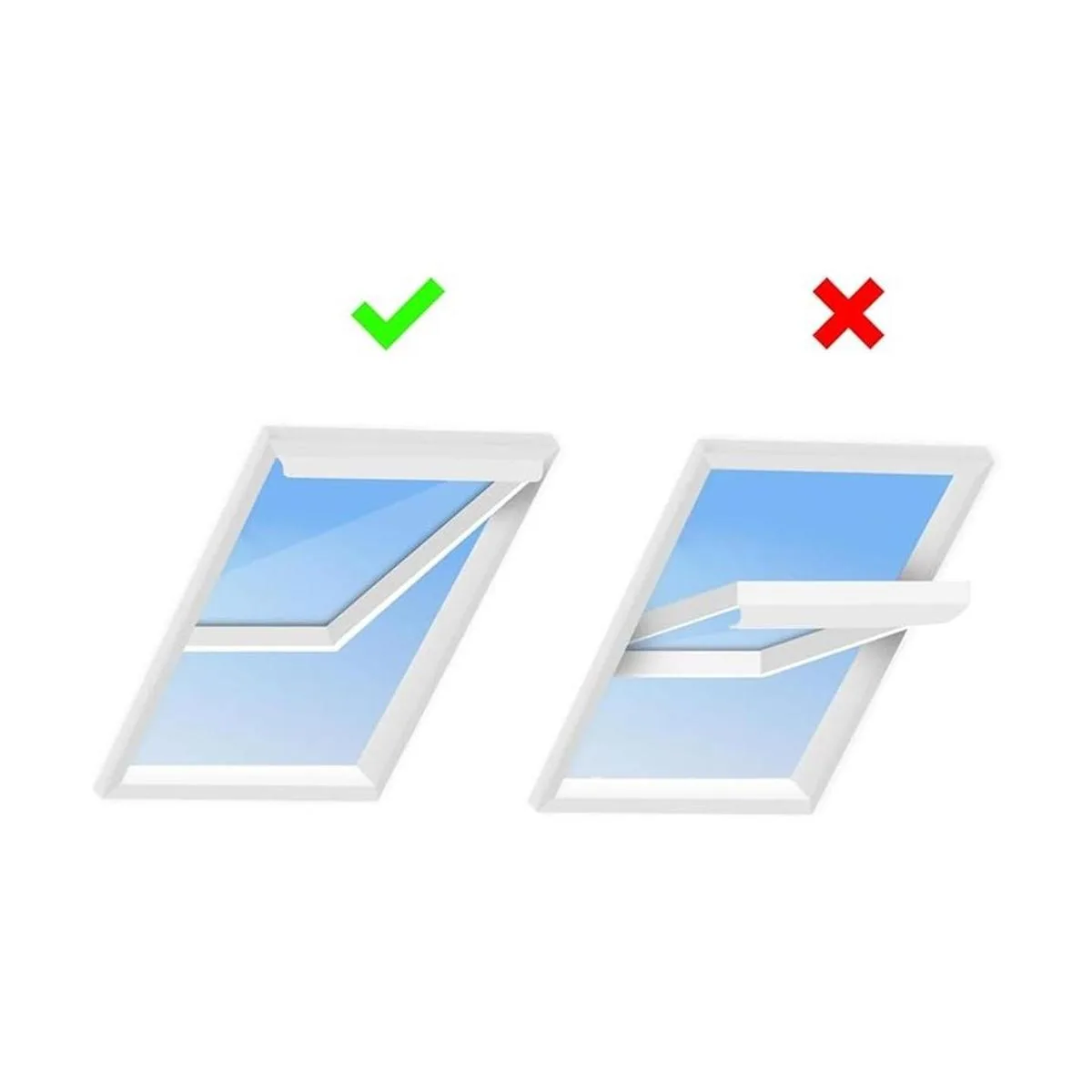 HOOMEE Sello universal de ventana de 197 pulgadas para_5