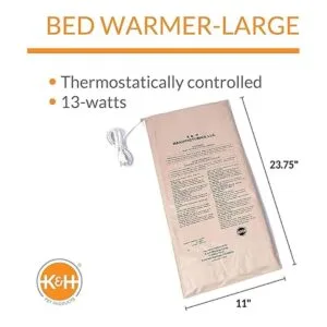KH Pet Products Heated Pet Bed Warmer Waterproof Pet_2