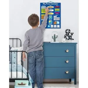 Mi primer calendario educativo magnético pizarrón rígido_4
