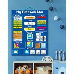 Mi primer calendario educativo magnético pizarrón rígido_3