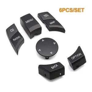 Goodithy Car CIC IDrive MultiMedia Knob Menu Button Switch_3