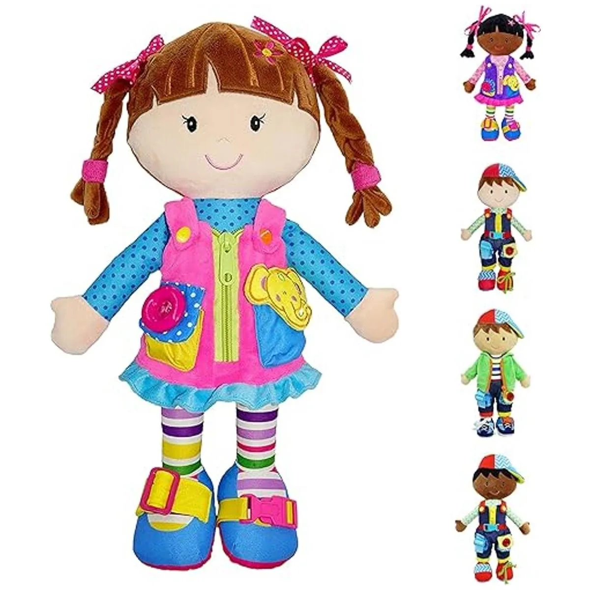 June Garden Dressy Friends Belle de 15.5 pulgadas muñeca_1