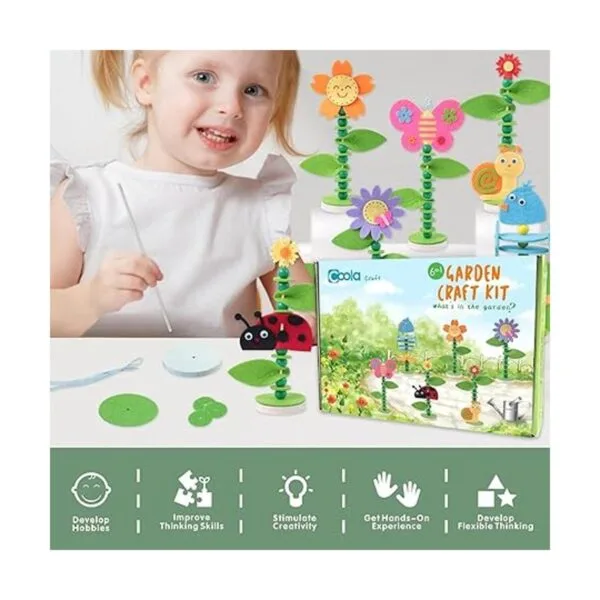 Coola Kit de manualidades de primavera para niños_3
