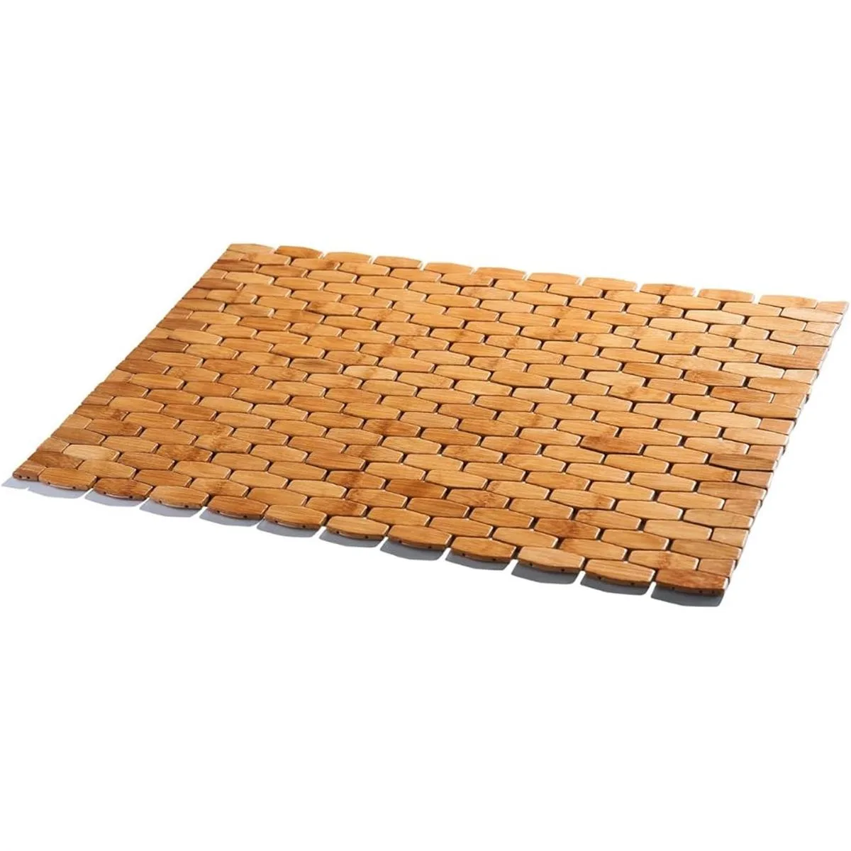 GOBAM Tapete de baño de bambú enrollable para baño tapete_1