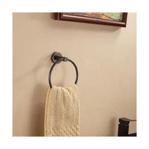 Soporte de papel higiénico de bronce soporte para toallas_3