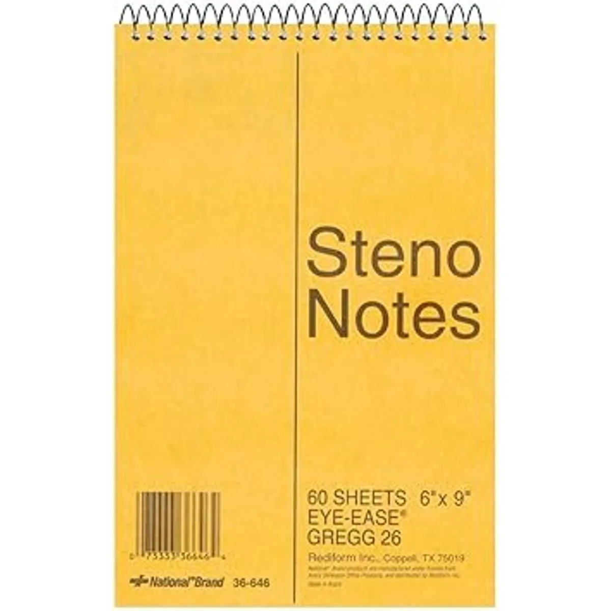 National Brand Brown Board Cover Steno Cuaderno de papel_3