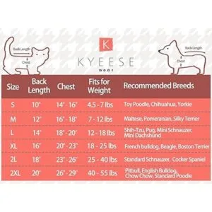 KYEESE Paquete de 2 camisas de perro de algodón a rayas_6