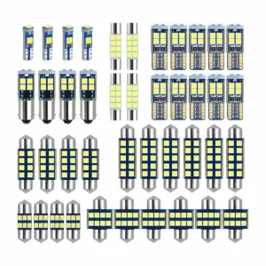 EBAIFUN Paquete de 42 bombillas LED blancas de 12 V DE3175_1