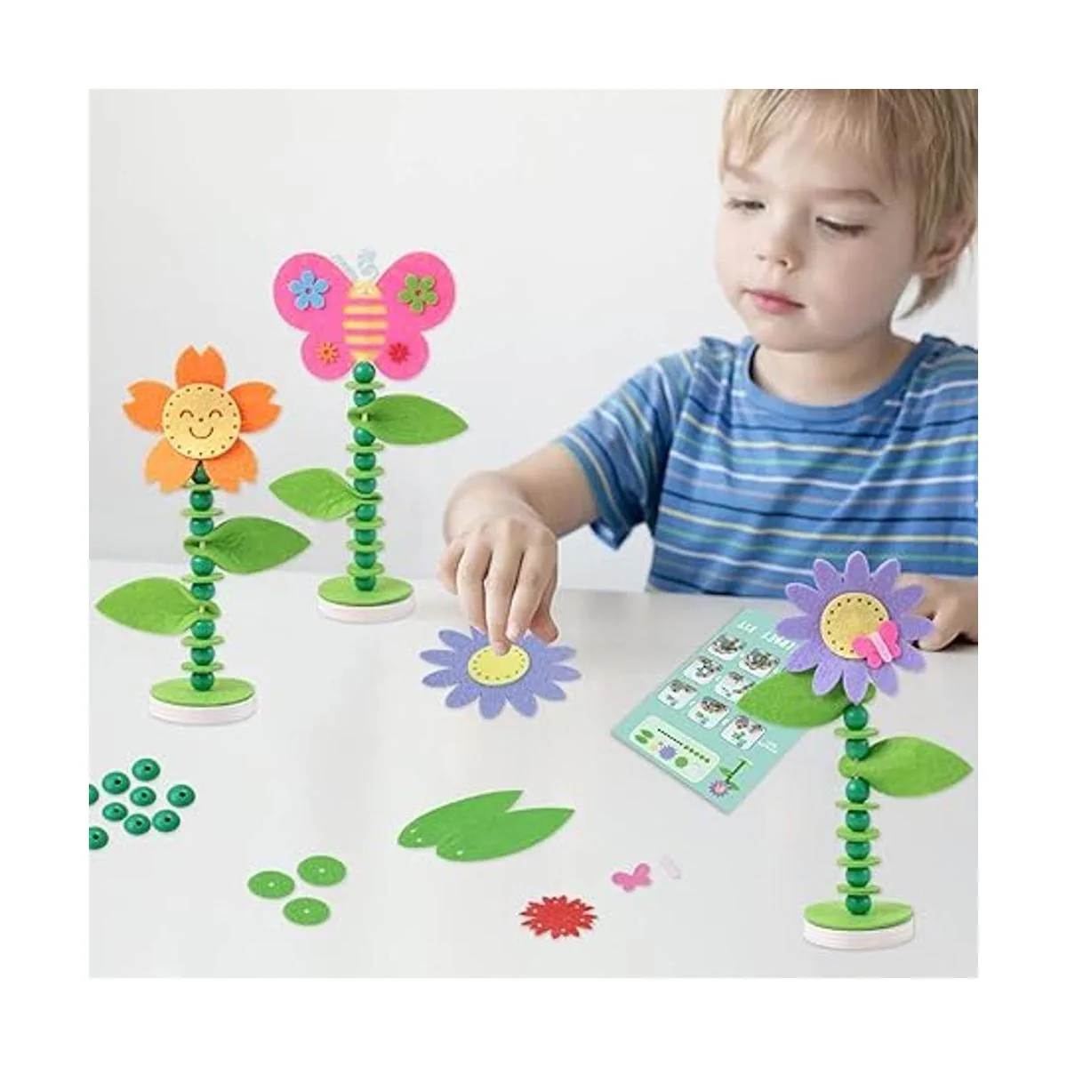 Coola Kit de manualidades de primavera para niños_2