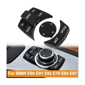 Goodithy Car CIC IDrive MultiMedia Knob Menu Button Switch_2