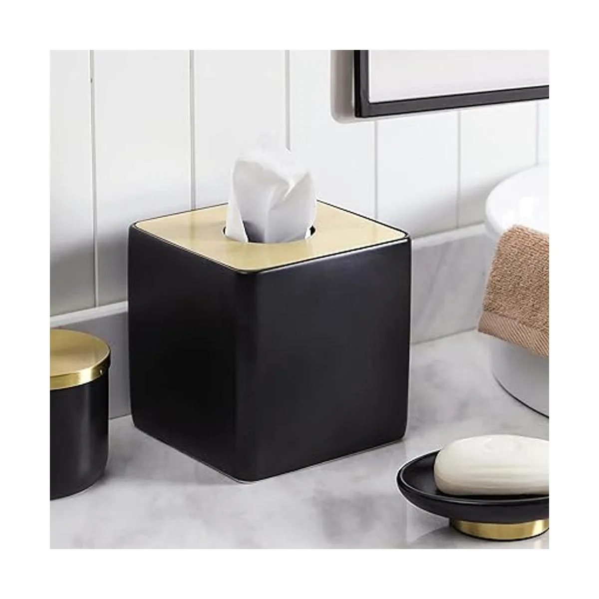 Motifeur Accesorios de baño Soporte de pañuelos de_5