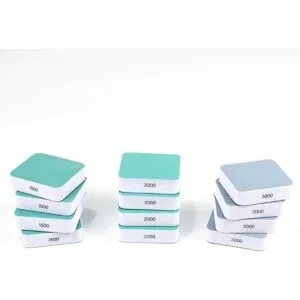 Mini bloques de papel de lija de mano para Denibbing PDR_4