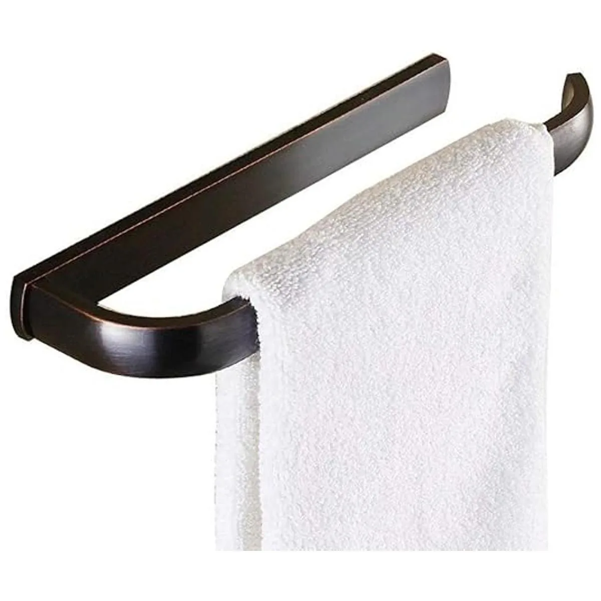 WINCASE Toallero de bronce anillo de toalla de mano de_1