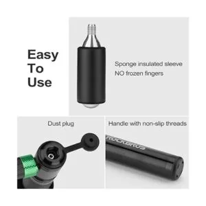 ROCKBROS Mini bomba de bicicleta de 110 PSI de CO2_6