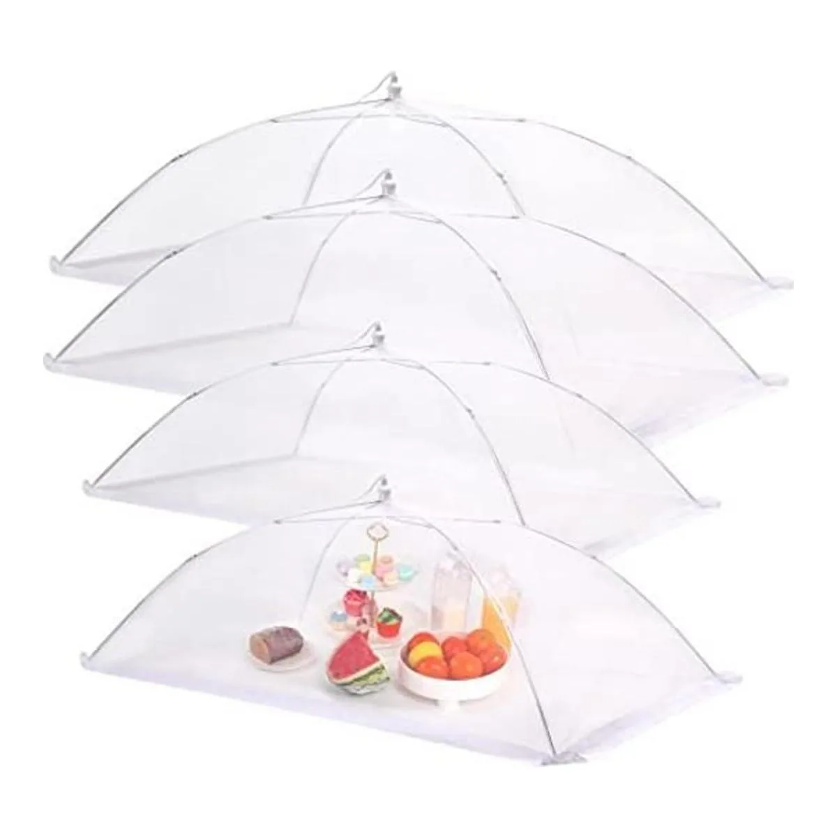 4 fundas de malla extra grandes para alimentos para_1