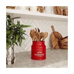 Barnyard Designs Soporte de cerámica para utensilios de_3