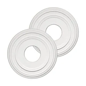 EIFHYT Medallones de techo de poliuretano blanco para_1