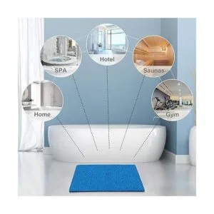 Tapetes de ducha antideslizantes 23.6 x 34.6 pulgadas_6