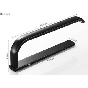 WINCASE Toallero de bronce anillo de toalla de mano de_5