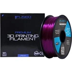 Fused Materials Filamento para impresora 3D PETG morado_1