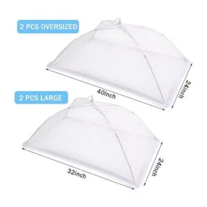 4 fundas de malla extra grandes para alimentos para_2