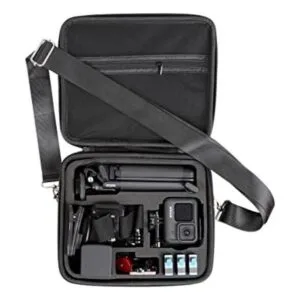 Funda rígida para cámara de acción plateada GoPro Hero_1